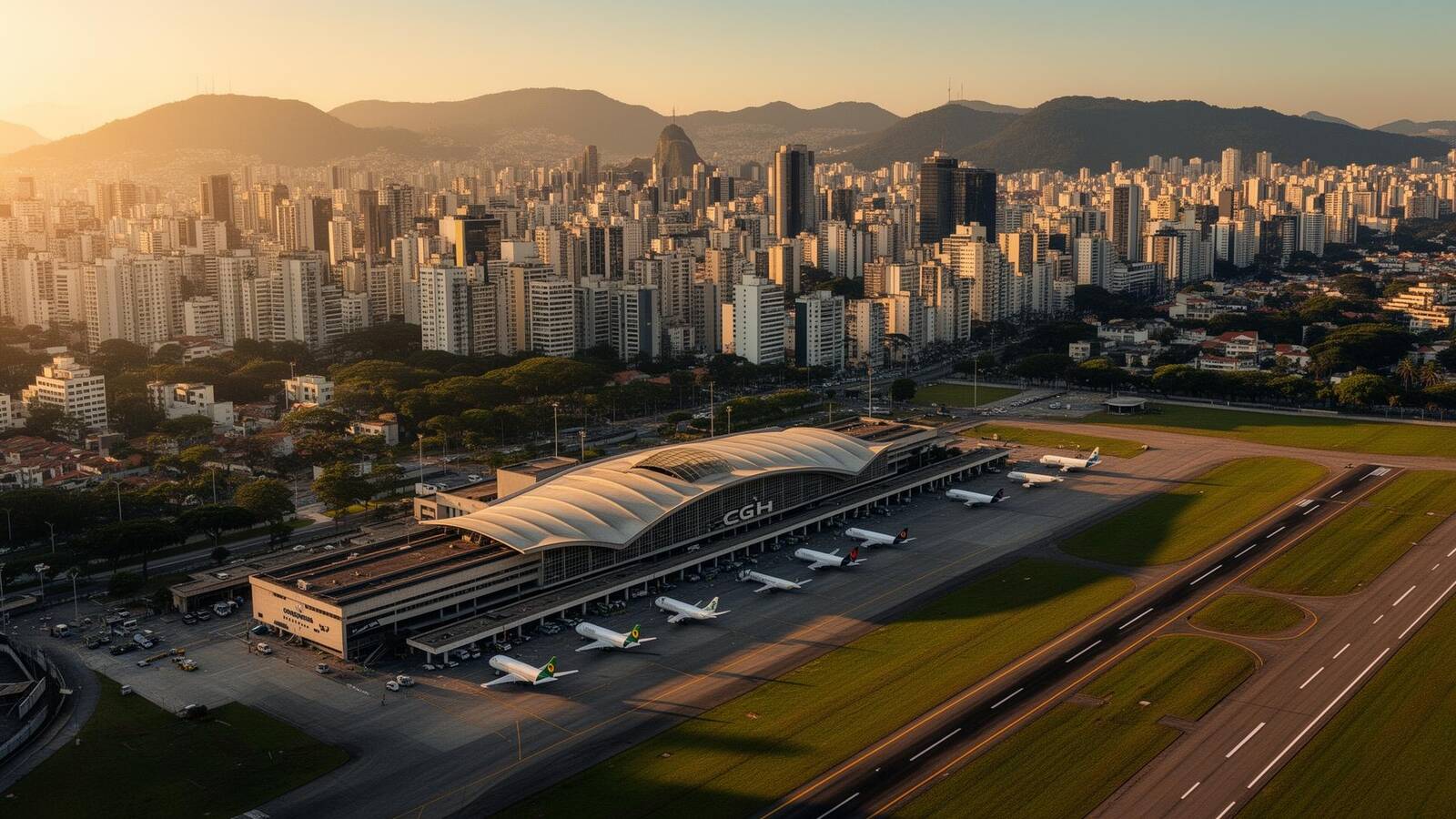 Vagas no subsolo do Bandeira Park Congonhas, no Campo Belo, a cerca de 300 metros do terminal